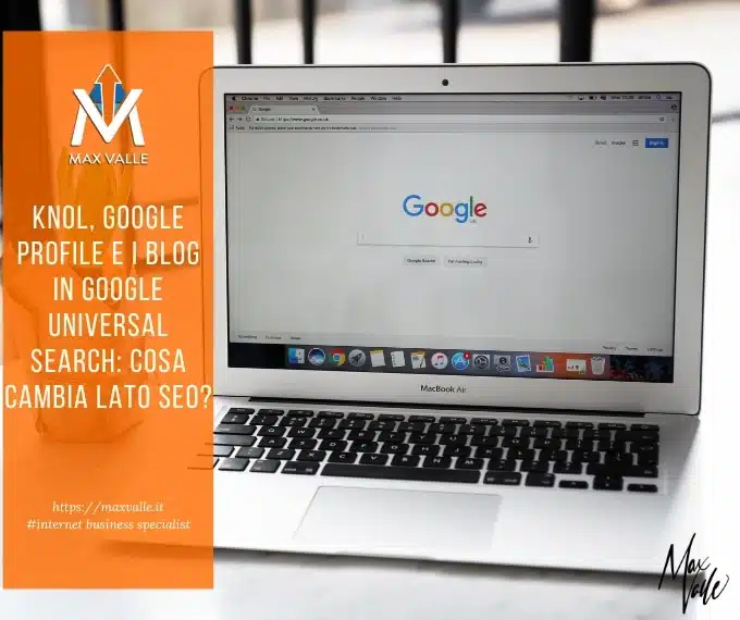 Knol, Google Profile e i blog