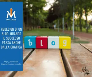 redesign di un blog