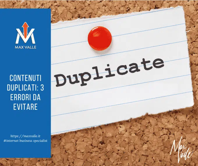 contenuti duplicati