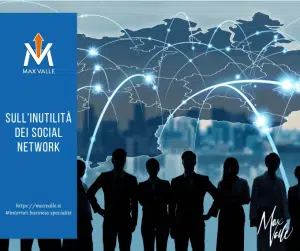 inutilità dei social network