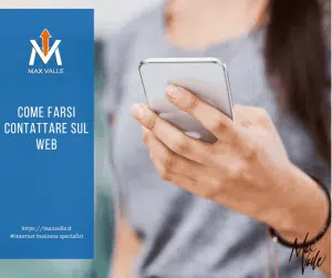 farsi contattare sul web