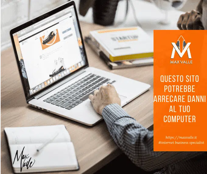 danni al computer a causa del sito