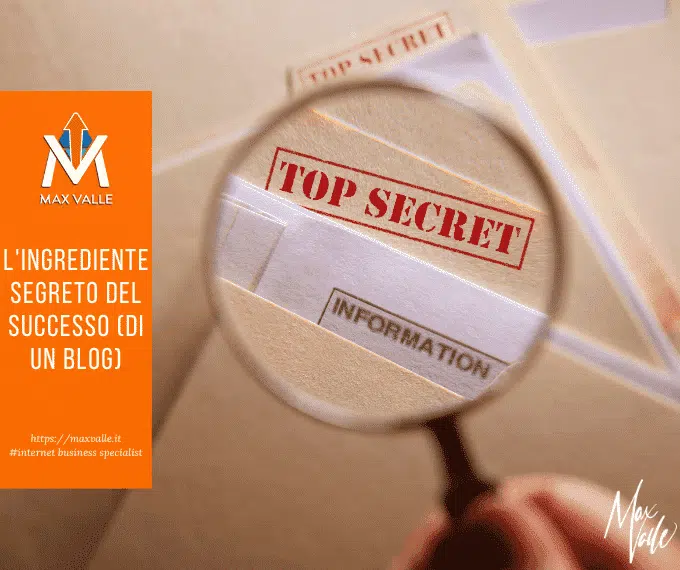 ingrediente segreto del successo