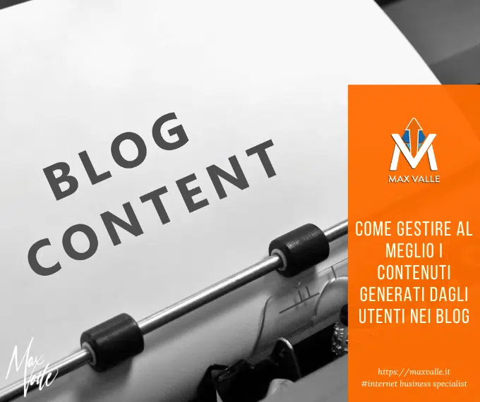 contenuti generati dagli utenti nei blog