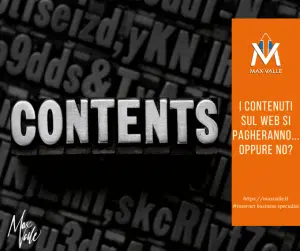 contenuti sul web