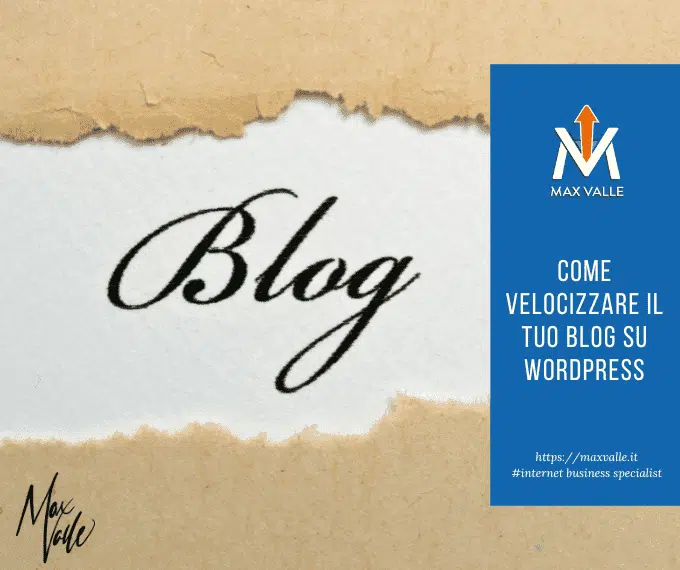 velocizzare un blog
