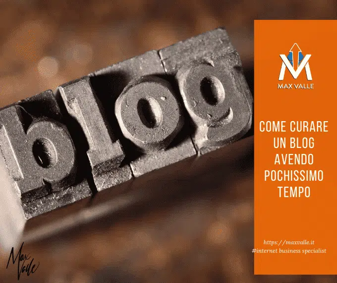 come curare un blog