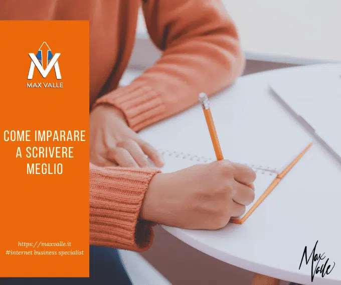 imparare a scrivere