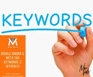 google ignora le keywords