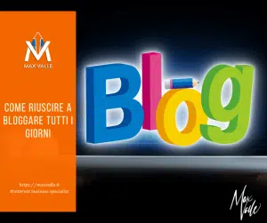 bloggare tutti i giorni