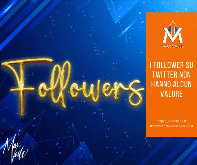 follower su twitter