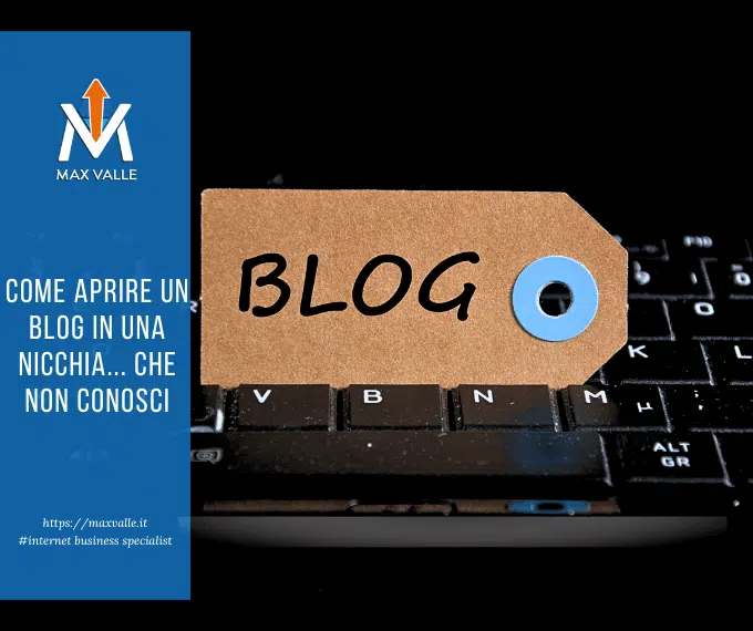 aprire un blog in una nicchia