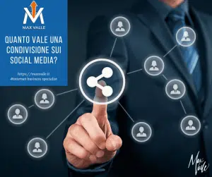condivisione sui social media