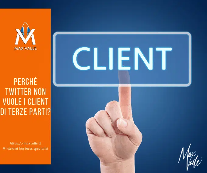 twitter non vuole client di terze parti