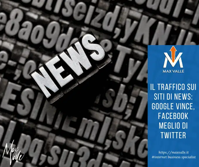 traffico sui siti di news
