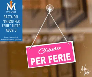 chiuso per ferie