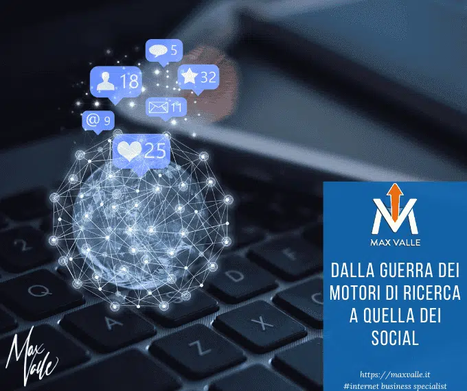 motori di ricerca e social