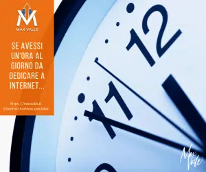 ora al giorno dedicata ad internet