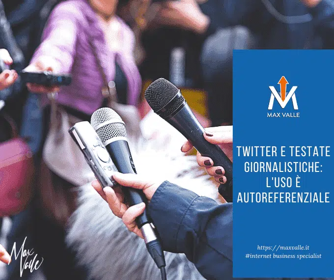 twitter e testate giornalistiche