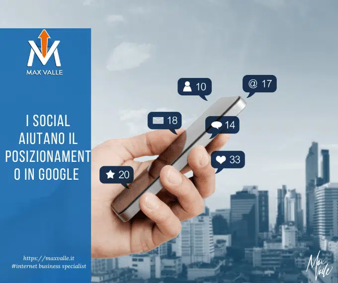 i social possono posizionarti