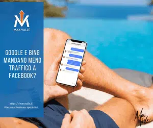 meno traffico a facebook