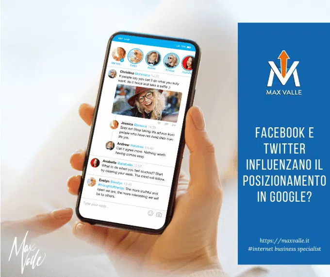 facebook e twitter