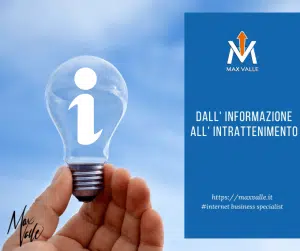da informazioni ad intrattenimento
