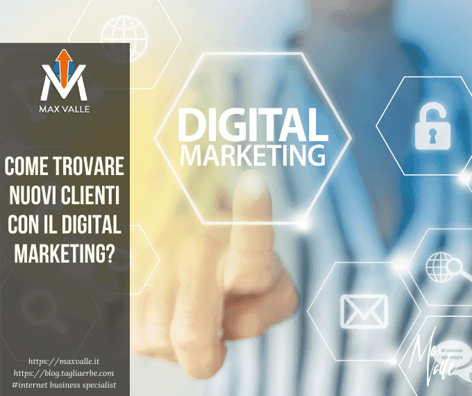 Come trovare nuovi clienti con il digital marketing?