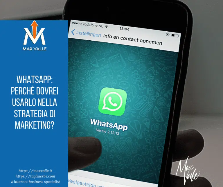WhatsApp: perchè dovrei usarlo nella strategia di Marketing?