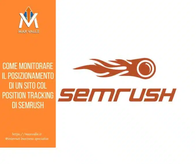 position tracking di semrush