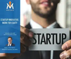 startup innovative work for equity