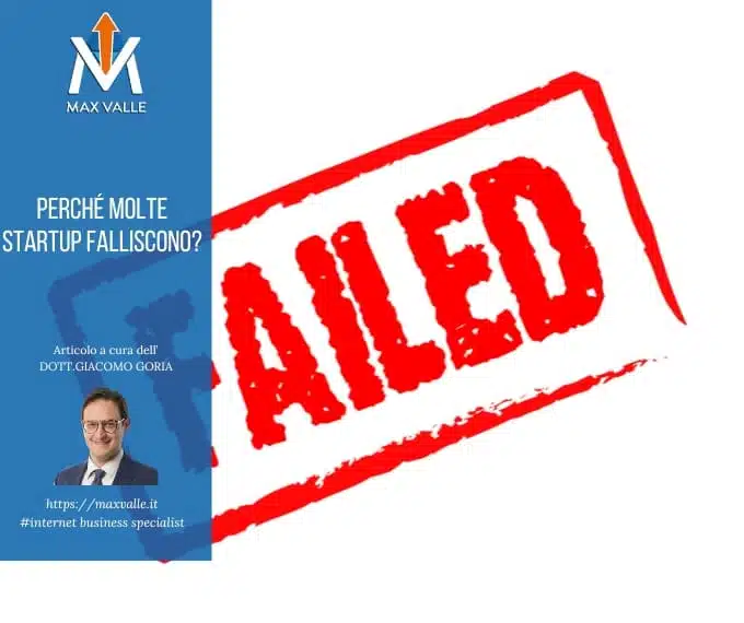 Perché molte startup falliscono