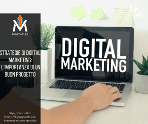 Strategie di digital marketing: l’importanza di un buon progetto
