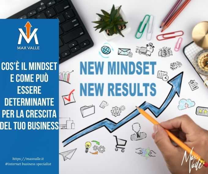 Cos’è il mindset e come può essere determinante per la crescita del tuo business