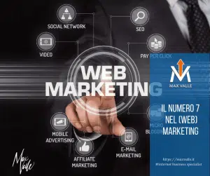 Il numero 7 nel (web) marketing