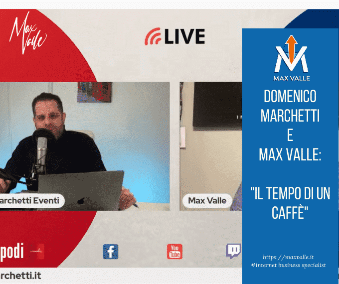 Il tempo di un caffè: Domenico Marchetti e Max Valle