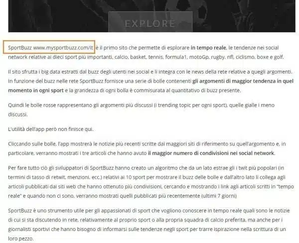 Come costruire una campagna di Link Building equilibrata e in sicurezza 2 Naked URL