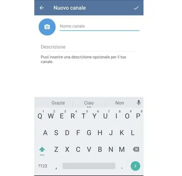 Telegram e canali: Come aprirli e pubblicarci contenuti automaticamente 3 Nome e Descrizione Canale Telegram