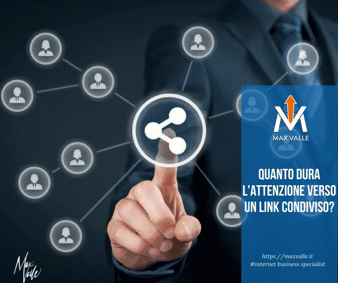 Quanto dura l'attenzione verso un link condiviso