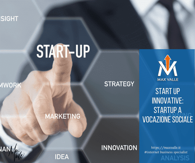 Start up innovative startup a vocazione sociale