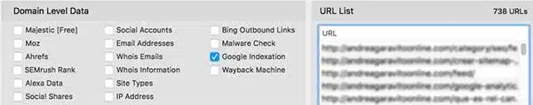 Google Indexation
