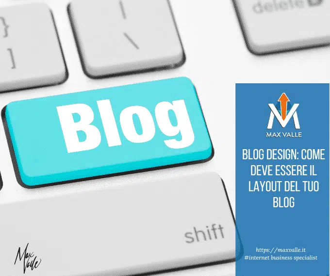layout del tuo blog
