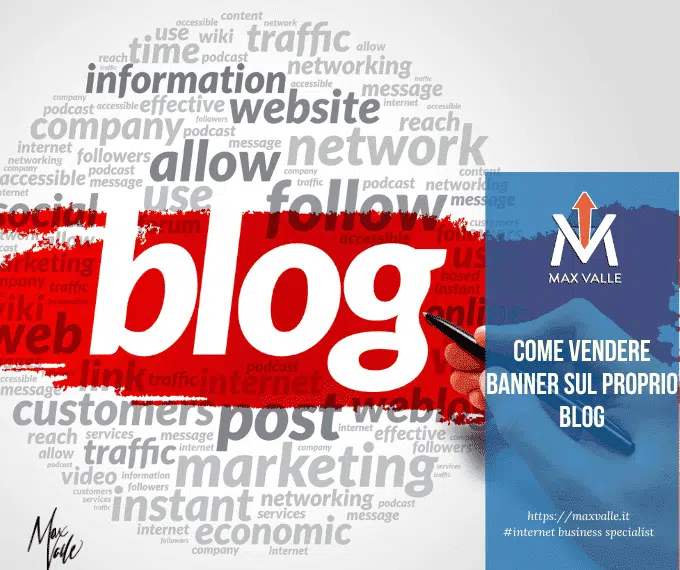 vendere banner sul blog