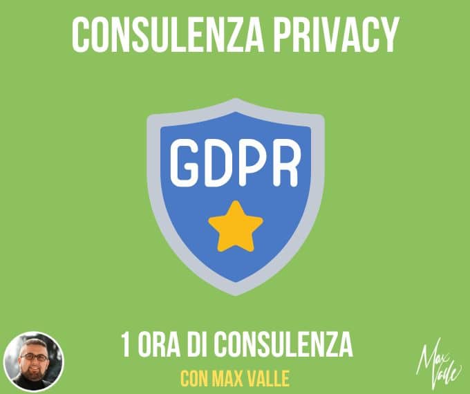 Consulenza privacy Gdpr