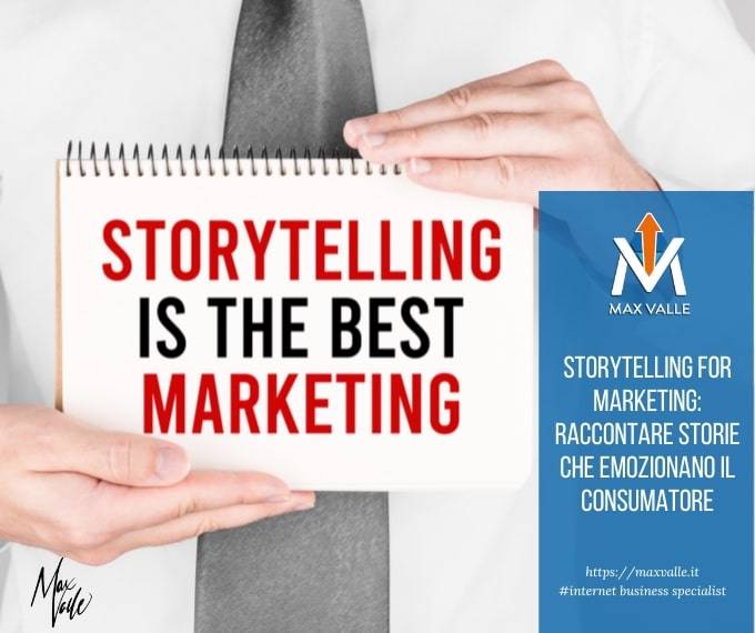Storytelling for marketing: raccontare storie che emozionano il consumatore