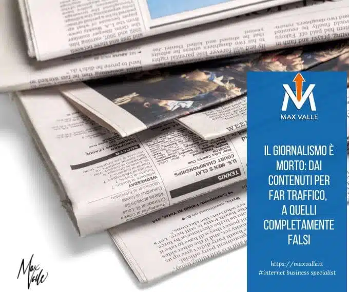 il giornalismo è morto