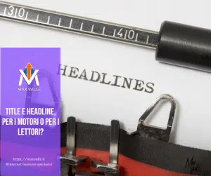 title e headline