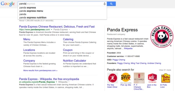 Google Suggest Panda