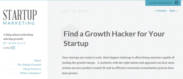 Find a Growth Hacker for Your Startup