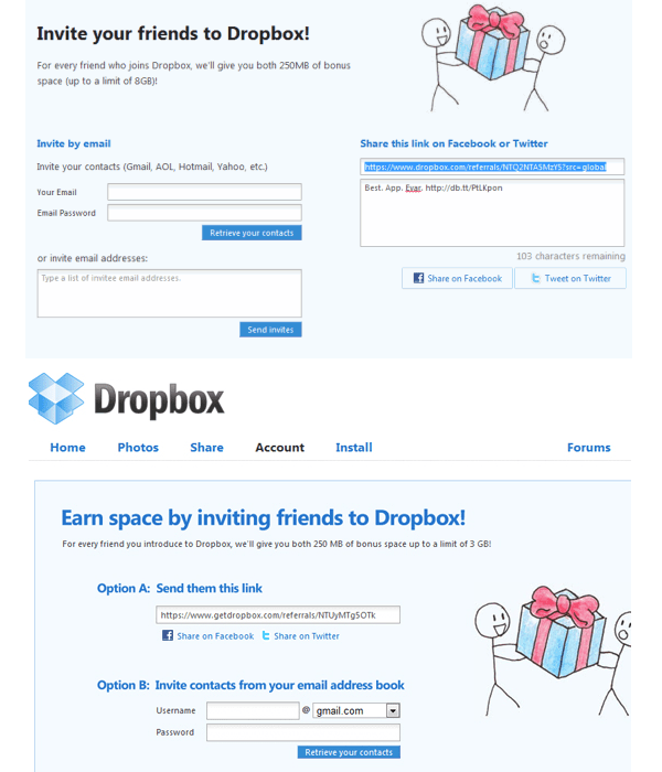 Strategia di Growth Hacking su Dropbox